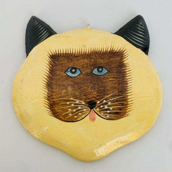 Vintage Holiday Vintage Cat Ornament Poshmark